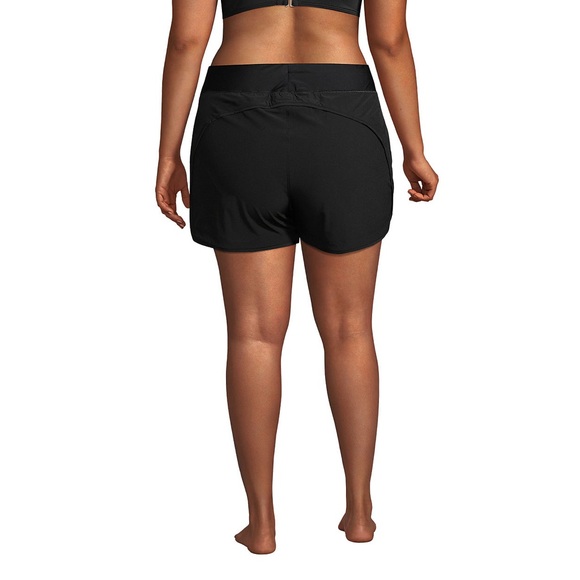 Lands’ End 3” Swim Board Short with Panty - Picture 2 of 12